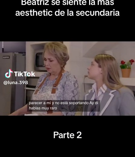 Beatriz se siente la más aesthetic de la secundaria parte 2 #rosadeguadalupe #rosadeguadalupetiktok #beatriz #viral