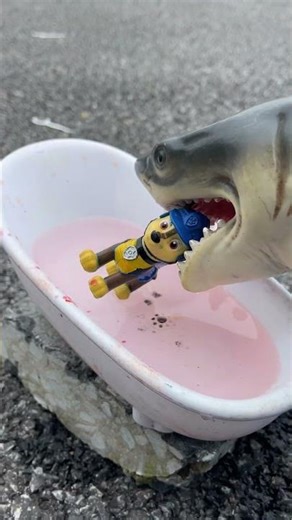 Satisfying Unboxing and Review Baby Shark VS Spongebob Cute Fun ASMR Video #toys #shorts
