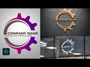 Photoshop Logo Design Tutorial || How to Make a Logo in Adobe Photoshop