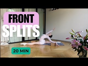 Front Splits | 20 Min Daily Stretch | Flexibility & Strength