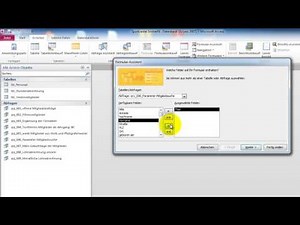 Access im Büro einsetzen Part 22 Formulare mit dem Formularassistenten anlegen T1