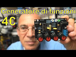 🎛 €4 Function Generator Kit: Assembly, Debugging, and Testing