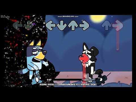 FNF VS infected bluey mod