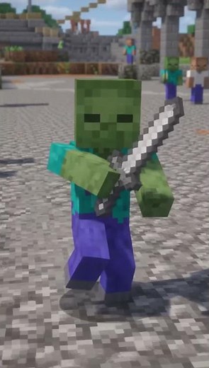 Zombie’s dance | Minecraft Animation #minecraft