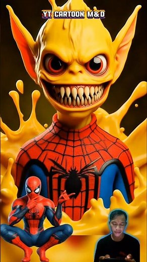 When Spider-Man Turns Into a Monster 😱 | The Dark Mutation #Spiderman #Horror #3DAnimation