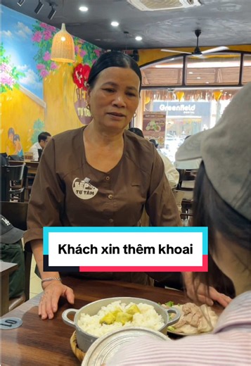 Cách phục vụ khách xin thêm khoai | Bếp Tự Tâm