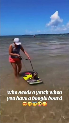 Boogie board training🥰