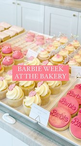 🛼💖 BARBIE WEEK 💖🛼 You know it’s been a busy week when you look back and only managed to capture a minutes worth of content 🫠 70KG of icing sugar later, we made it through the week! Thanks again for everyone who visited us 🫶🏼 #cakebyhannahjones #bakery #cakeshop #bakeryowner #dayinthelife #spendthedaywithme #weekinthelife #cakeshopowner #reel #foryoupage #fyp #barbie #barbietheme #barbiecake | Cake by Hannah Jones