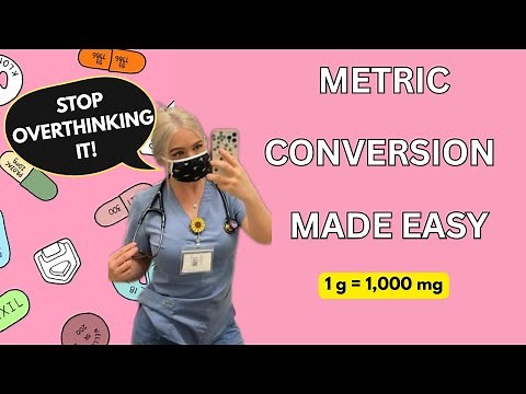 Metric Conversions for Nursing Students