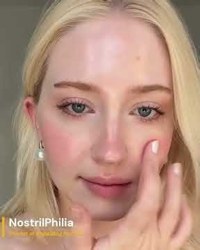 🐽 Blonde Klarissa Nguyen's Face Care Routine Highlights Her Beauty & Finely Sculpted Nose—Flawless