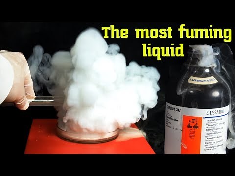 TiCl4 Titanium tetrachloride: The most fuming liquid