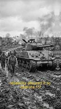 M4 Sherman: The Tank That Helped Win WW2 #M4Sherman #WW2 #TankHistory #MilitaryHistory #WorldWar2