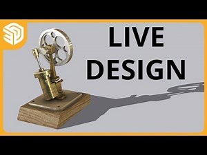 Modeling a Steam Engine LIVE!