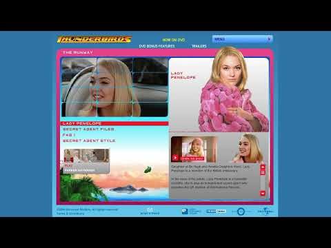 Thunderbirds flash website in 2004
