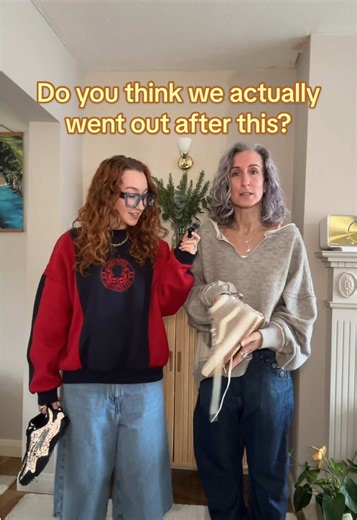 Casual fits today! #motherdaughter #ootd #streetwear #getreadywithus #fyp @Threadz vintage clothing @Urban Outfitters Europe @Primark @G-STAR @PUMA.UK @vans