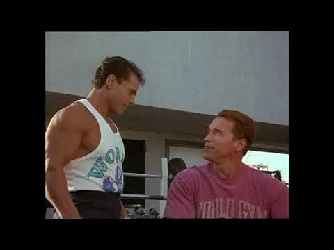 Arnold Schwarzenegger and Franco Columbo training together RARE Footage, 1993 (1080p)