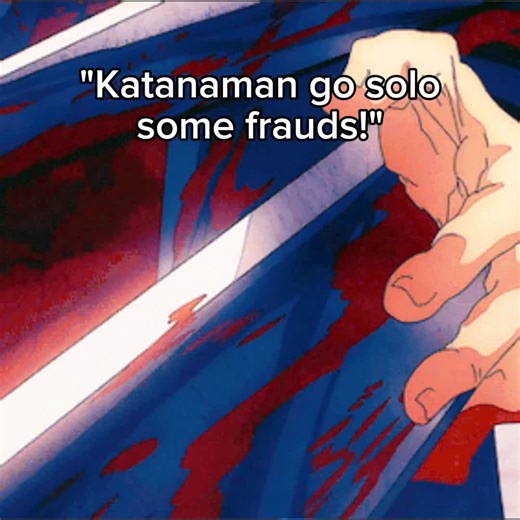 Katana goat at it again #frauds #katanagoat #katanamanglaze #csm #Bumsawman