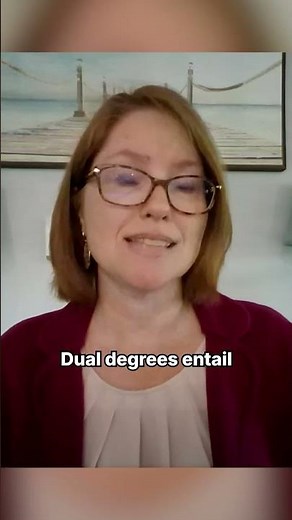 Pros and cons of a dual degree ⚖️ #DualDegree #shorts