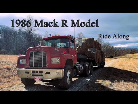 Red R Model Mack Back Hauling