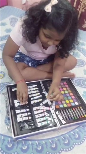 My Colour Art Set 🎨 | Full Drawing Kit Unboxing 😍 #shorts