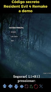 5.6K views · 73 reactions | Código secreto para desbloquear a dificuldade máxima do jogo( motosserra furiosa) sempre que quiser em Resident Evil 4 remake a demo! #ResidentEvil4Remake #ResidentEvil #pc #streamers #xbox #ps5 #ps4 #box #pc #steam #lançamentos #games #jogos #gaming | RespeedBr | Facebook