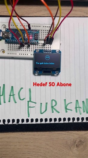 Ramazana Özel Hacı Furkan’dan ilahi #arduinoproject #arduino #robot