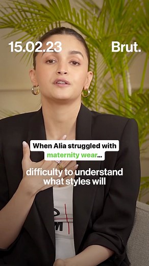New mom Alia Bhatt, who’s set to attend the prestigious Met Gala red carpet today, spoke about how she found it challenging to source the perfect maternity clothes once. The actor shared these details with Brut during an interview in 2023. | Brut India