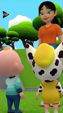 Let’s Clean Up Together | Fun Clean Up Song for Kids | Rosoo Family #shorts #nurseryrhymes