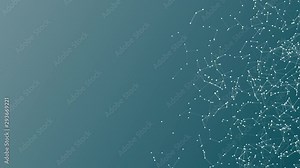 Motion loop intro copy space for digital innovation technology future fintech business abstract concept in international world global communication network blockchain decentralize linkage transaction