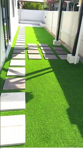 How to create a minimalist lawn with Artificial Grass | Landscape Design Malaysia