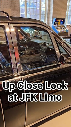 See the inside of the JFK Assassination Limo John F. Kennedy #history #jfk