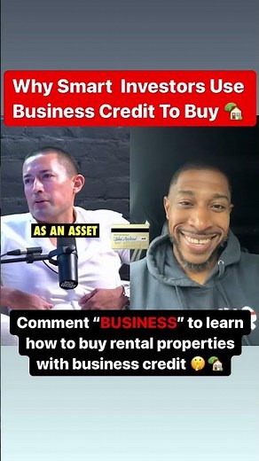 Why Smart Investors Use Business Credit To Buy 🏠 #realestate #home #construction
