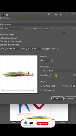 Brush Options in Illustrator | Quick Adobe Illustrator Tutorial | #illustrator #illustrator #logo