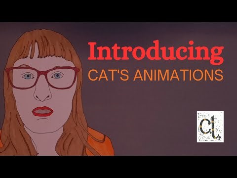 Cat introduces her stop motion animation channel...