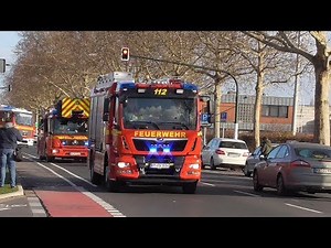 [Tag/Nacht Neues HLF] 2x Löschzug BF Krefeld Hauptfeuer- und Rettungswache 1