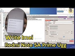 Redmi Note 5a Prime Imei Hilang || Write Imei