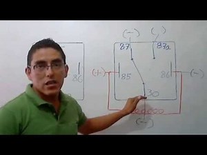 Funcionamiento de un relevador