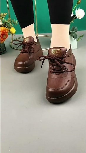 Brown Platform Sneakers | Chunky Lace Up Shoes | Comfy Casual Shoes 2026*