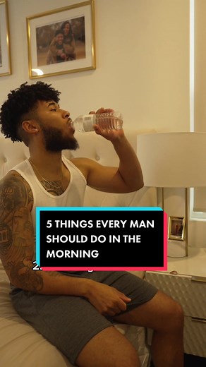 5 Things Every Man Should Do In The Morning #morningroutine #menslifestyle #productivity