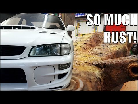 Subaru WRX GC8 Super Rusty Rear End Restoration - Part 2