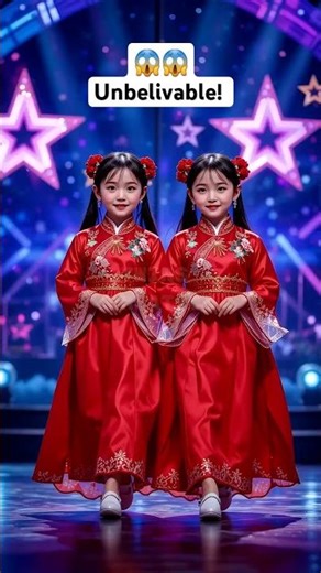 Twins Transform Into Elegance: Wings of Grace & Heroic Power 😱 #shorts