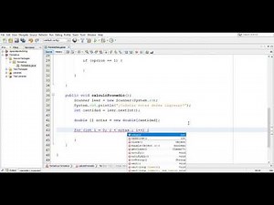 JAVA - Consola, menú con ciclo While, Vectores Random, Matrices Random.