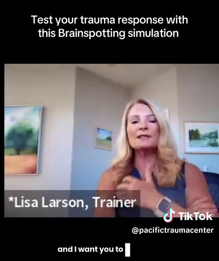 Brainspotting Simulation for Trauma Response Testing