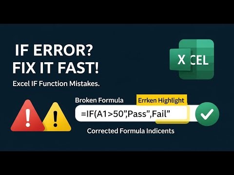 If function Error in Excel