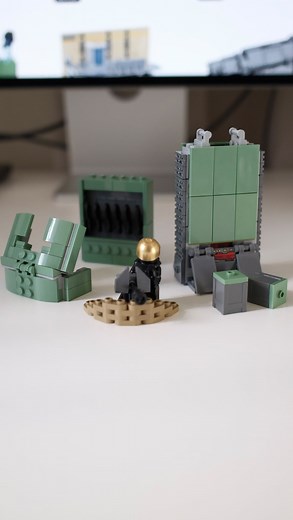 BrickTechStudios on Instagram: "Here’s my Lego Halo UNSC Accessory Pack! Instructions are on my site, link in bio! It features a fully armed weapon rack, grenade storage containers, and machine gun turret with sandbag wall. When the battle gets rough, there’s plenty of cover behind the mobile barricade and large combat barrier. The combat wall can even break into sections for simulated battle damage! Let me know what you think! • • • #lego #halo #legohalo #halolego #haloodst #halocovenant #halof