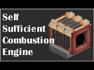 Minecraft Clockwork Tutorial: Self-Sufficient Combustion Engine