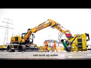 What if your excavator sucked like a vac truck?