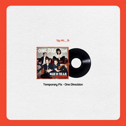 One Direction Temporary Fix Lyrics in Spanish