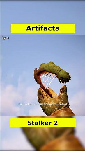 Stalker 2 All Artifact Animations
