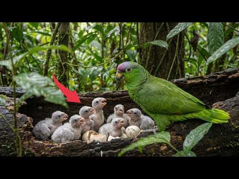 Day 0 to Day 90: How the Lilac-crowned Amazon is Born and Grows